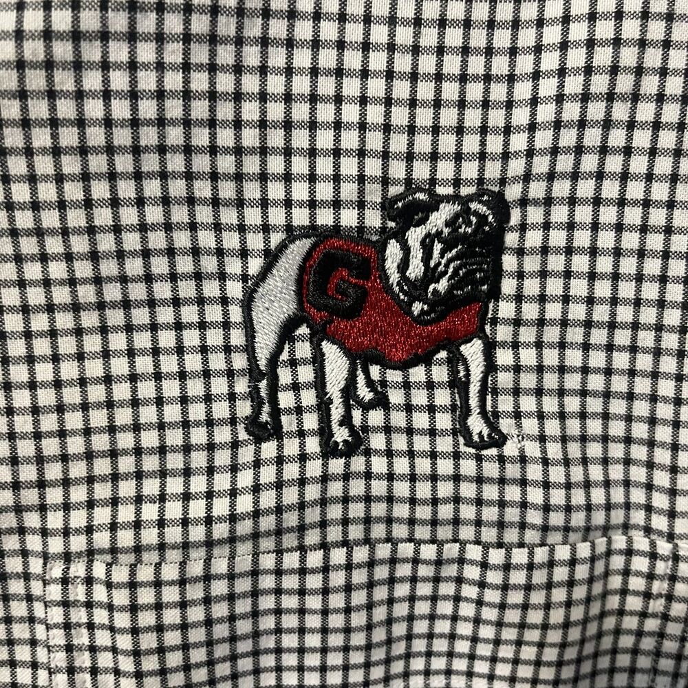 UGA Georgia Bulldogs Cutter & Buck Button Down Shirt — Men’s — Size XXL - Picture 3 of 6